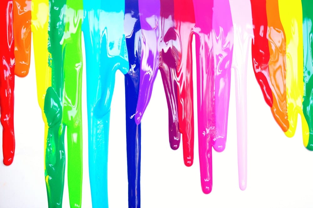 melted crayon
